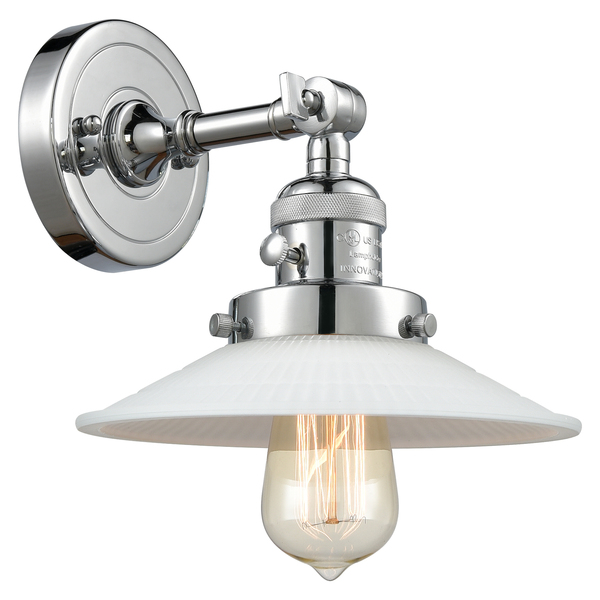Innovations Lighting One Light Vintage Dimmable Led Sconce With A High-Low-Off" Switch." 203SW-PC-G1-LED